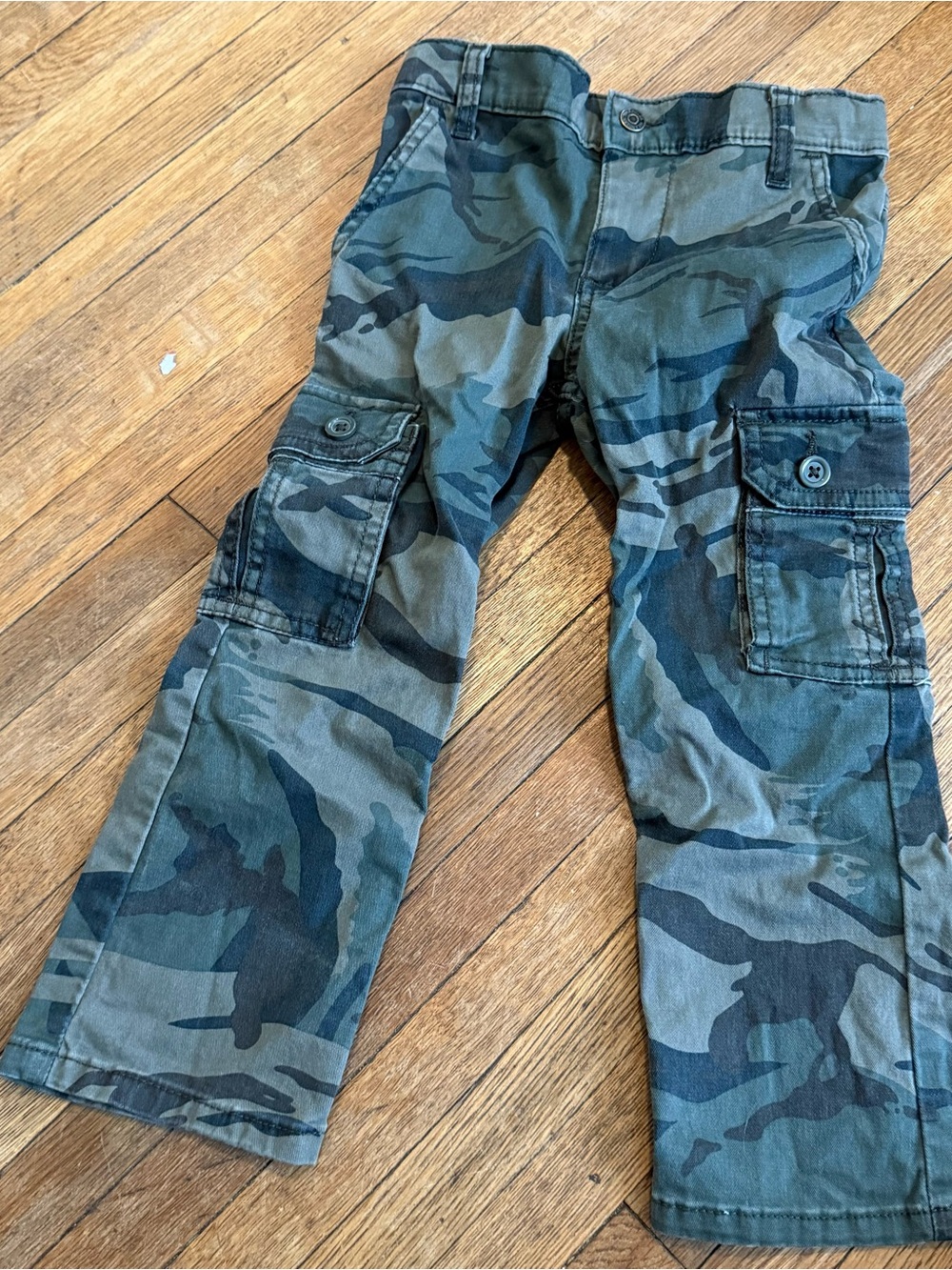 Wrangler Toddler Boy Camo Cargo Pants - Size 4